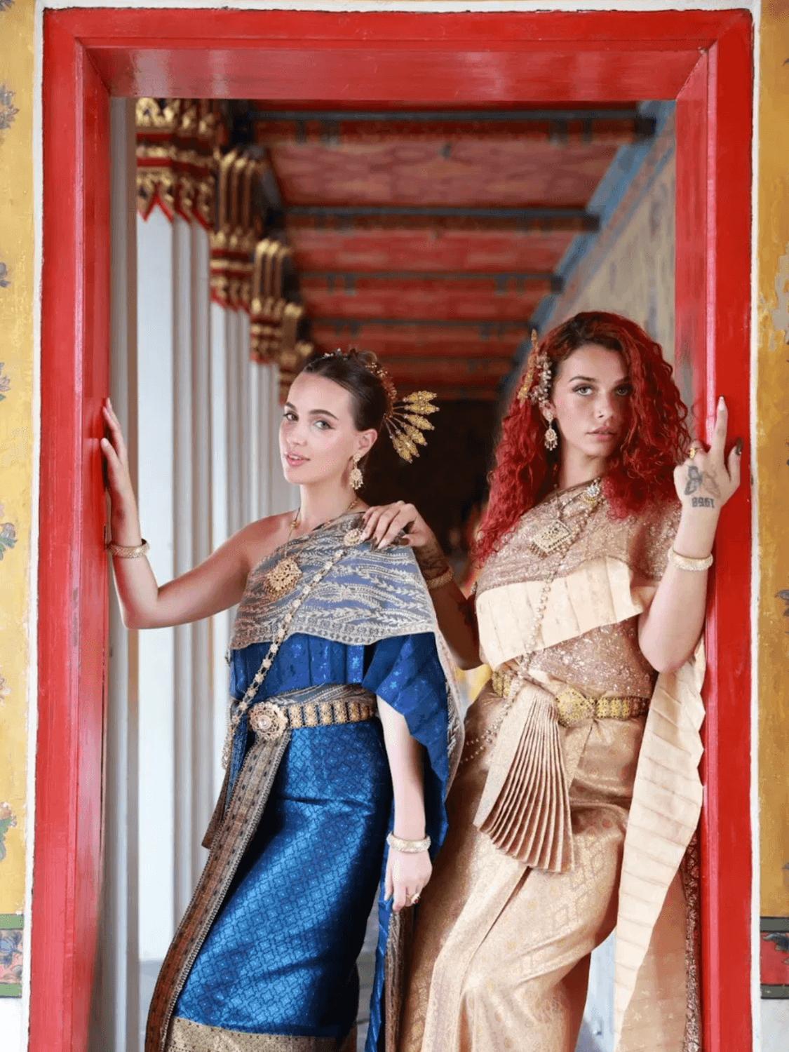 Déborah et Alexandra à Bangkok