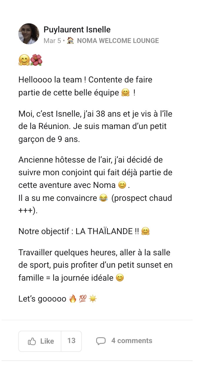 Isnelle Puylaurent, 5 mars, présentation