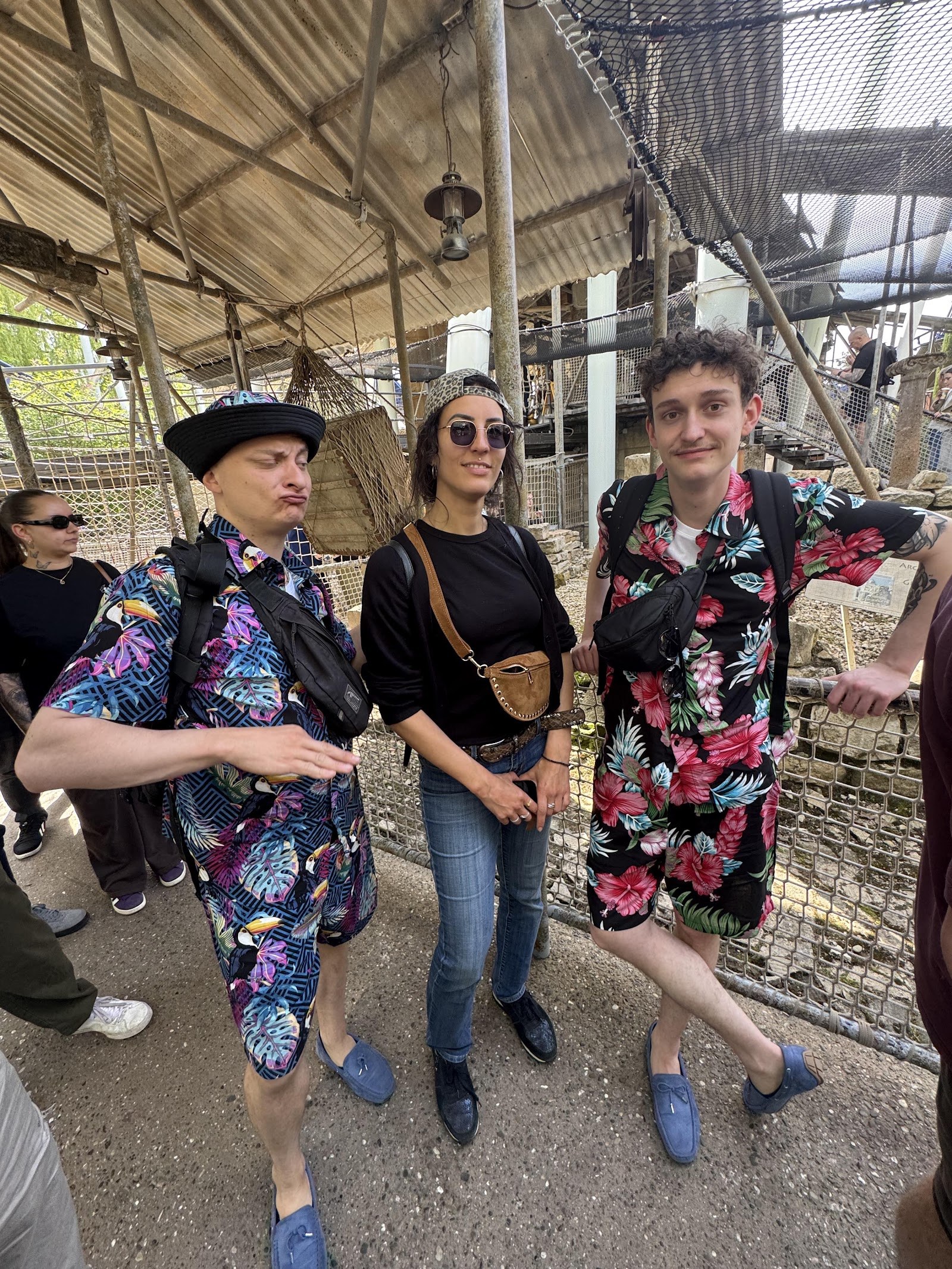 Dorian, Simon et Narges à Europa-Park