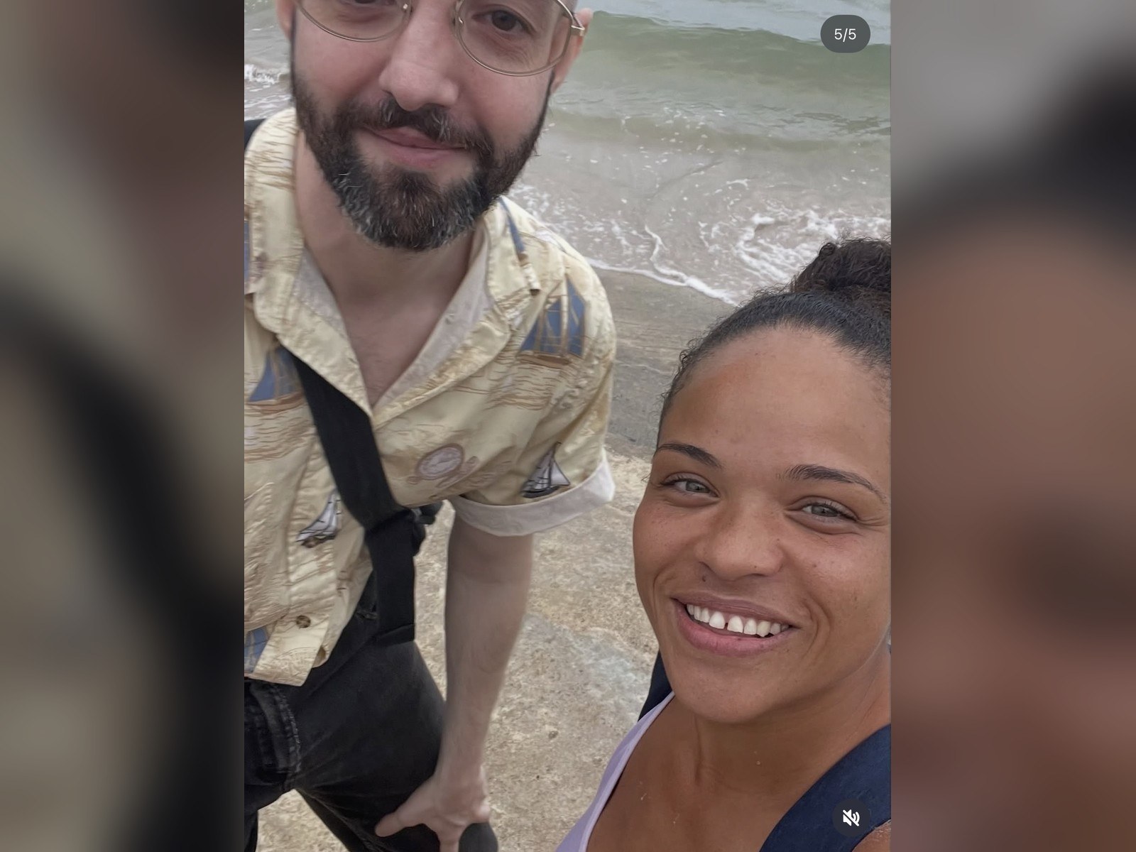 Maël et Elias à la plage