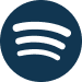 Spotify icon, dark teal