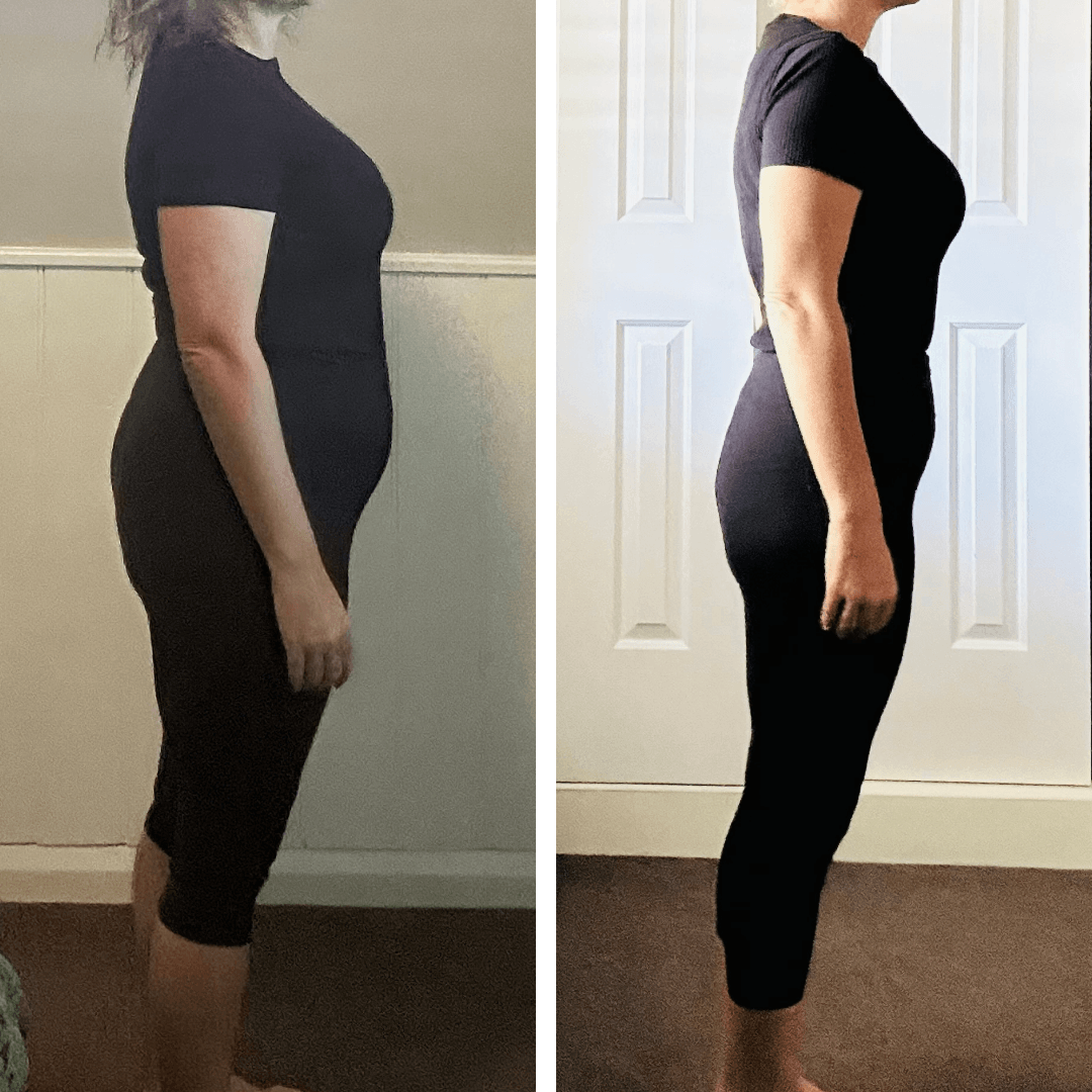 Online female 42yr old client after following our 8 week transformation program.