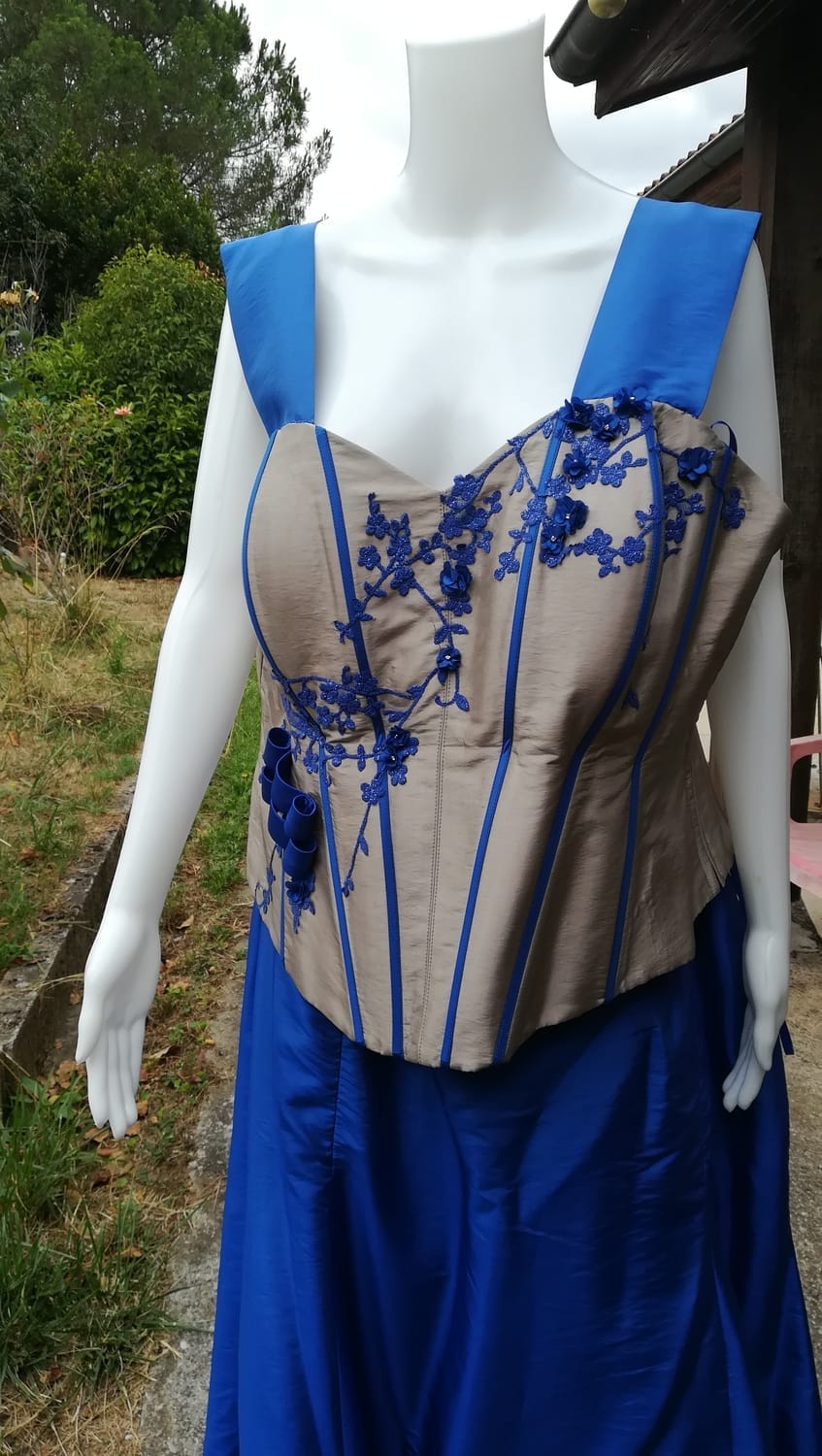 Robe de ceremonie 2 piece REF6