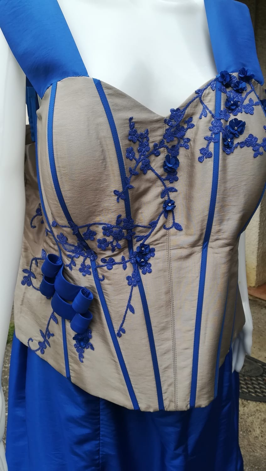 Robe de ceremonie 2 piece REF6