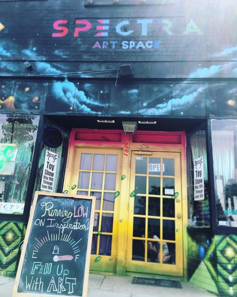 Spectra Art Space storefront in Denver