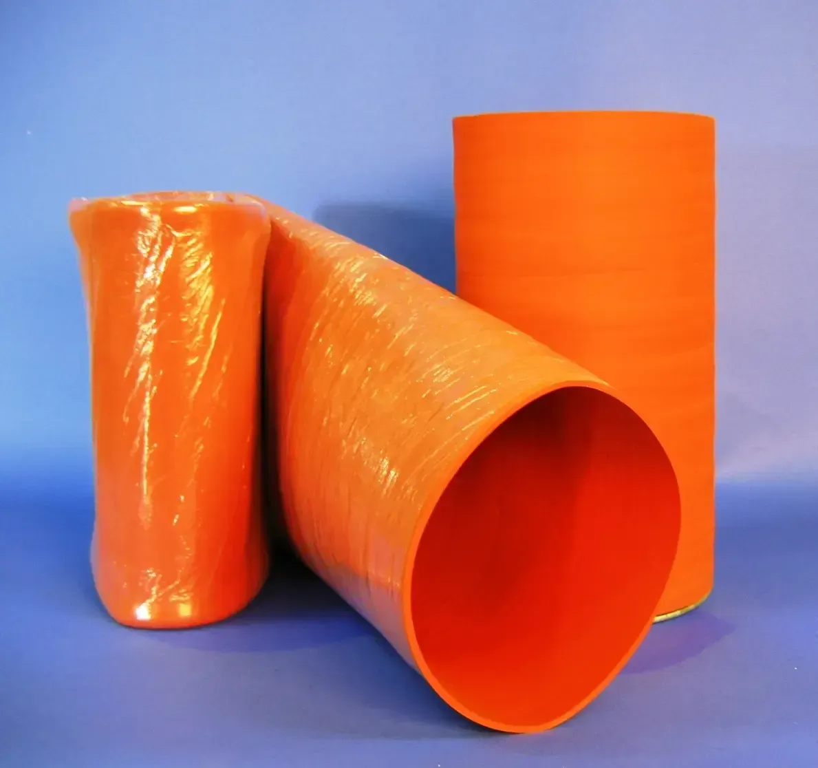 Manga de neopreno flexible color naranja