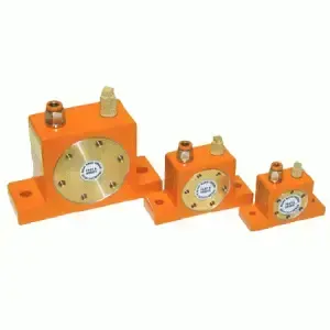 Vibrador de turbina neumático para tolvas y silos