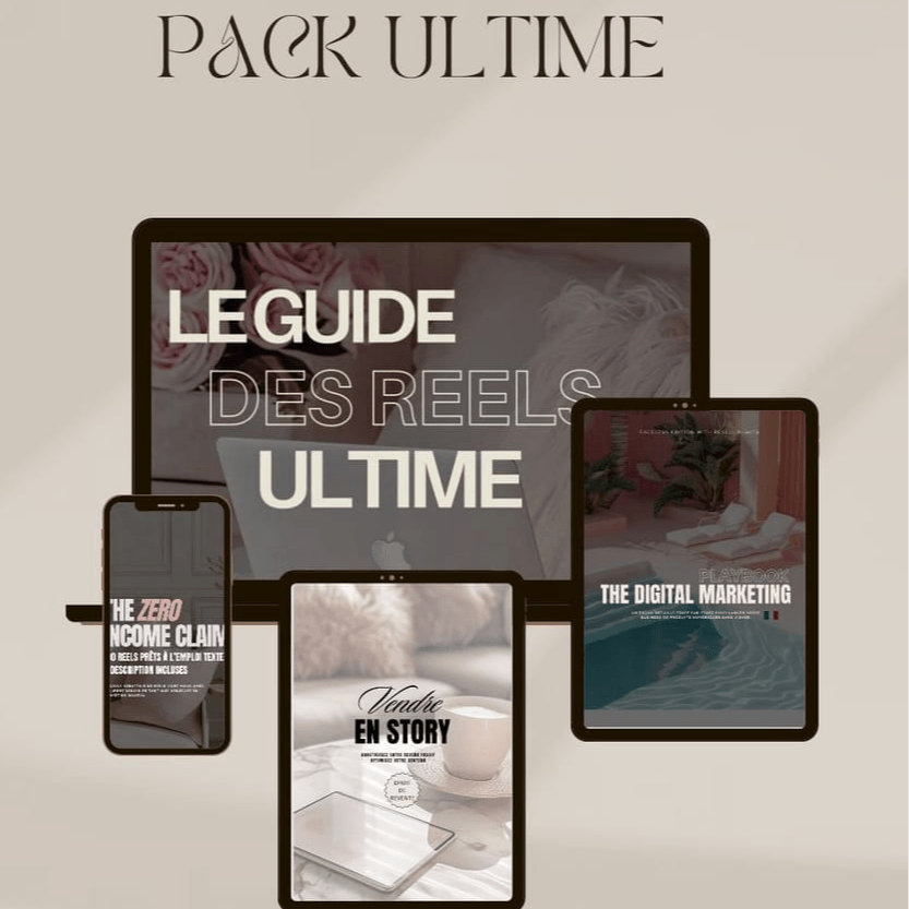 Pack 4 EBooks exclusifs