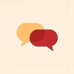 conversation bubbles