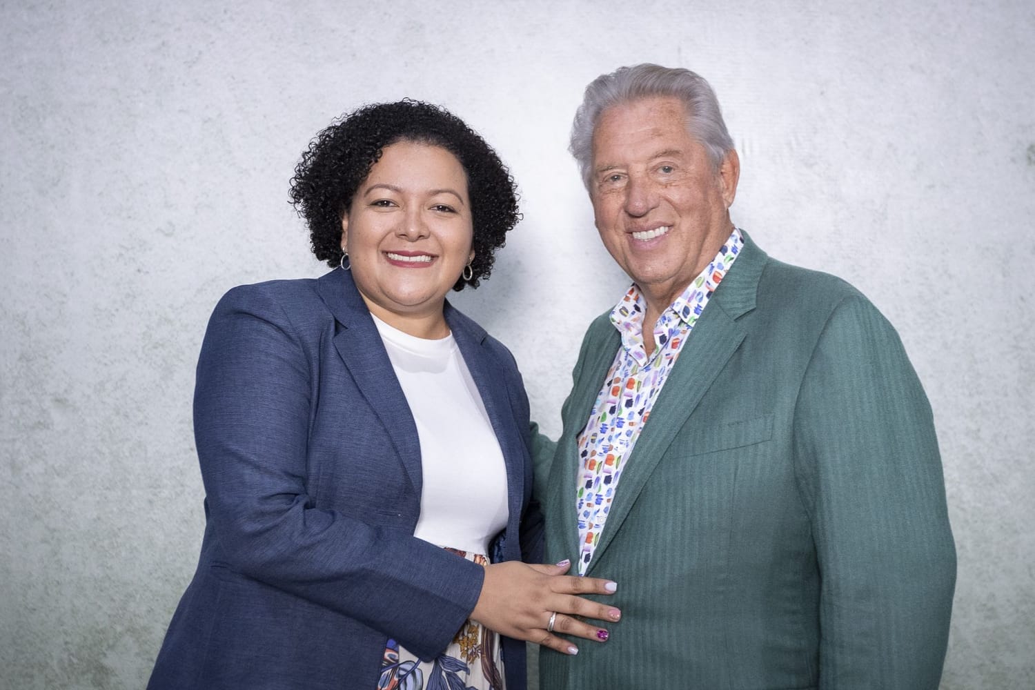 Fabiola Villagra con John C. Maxwell