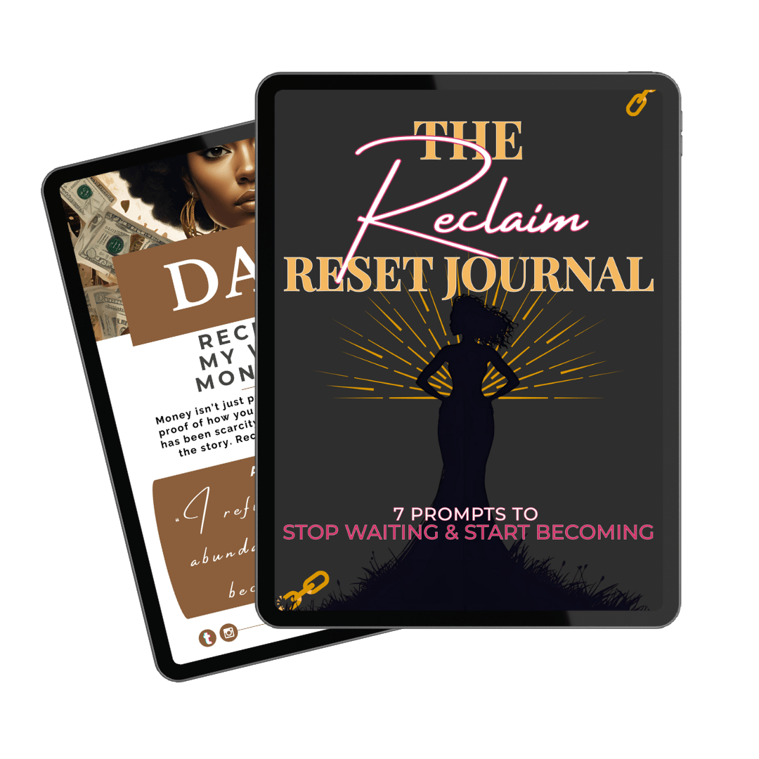 The Reclaim Reset Journal Freebie Image In Ipad