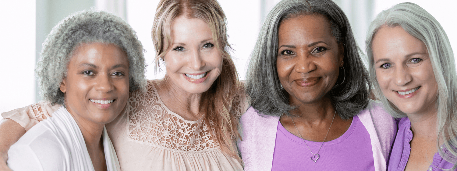 4 middle aged women friends