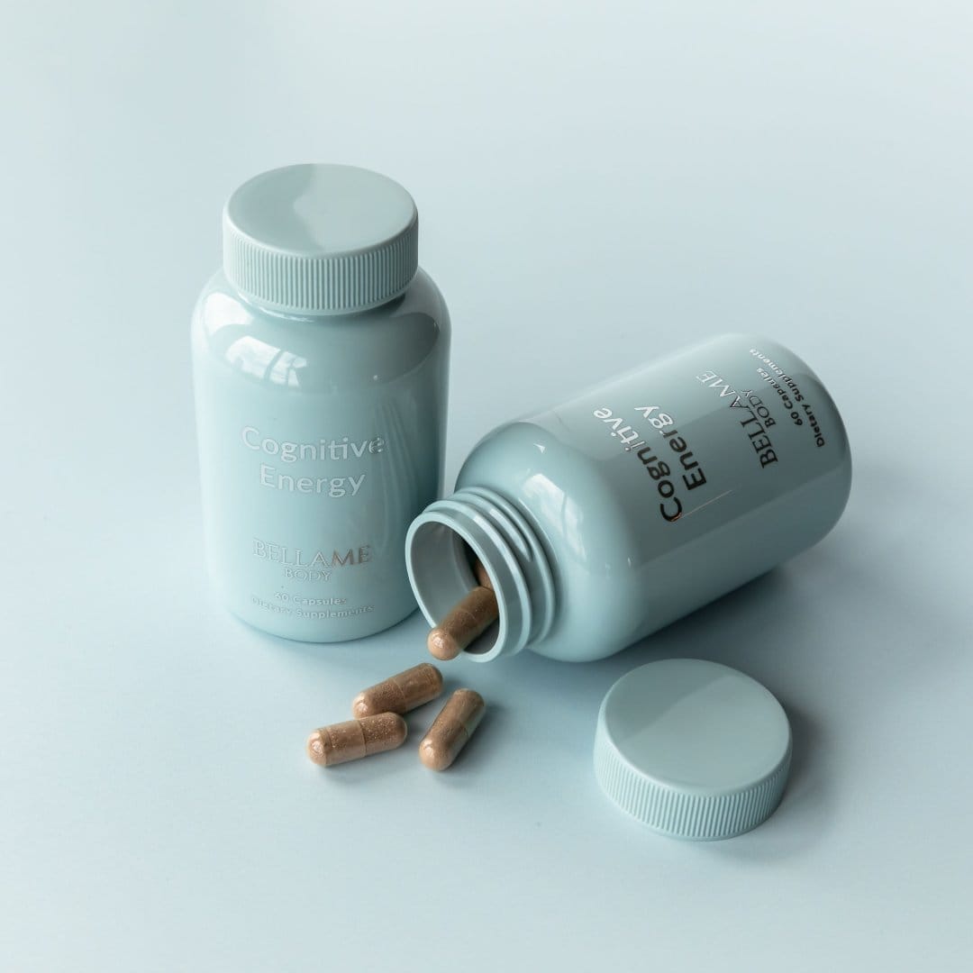 Bellame Cognitive Nootropic Energy capsules and bottles 