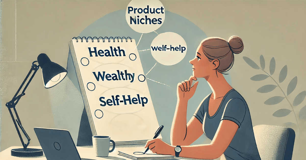 Choosing a niche product to promote in affiliate marketing
