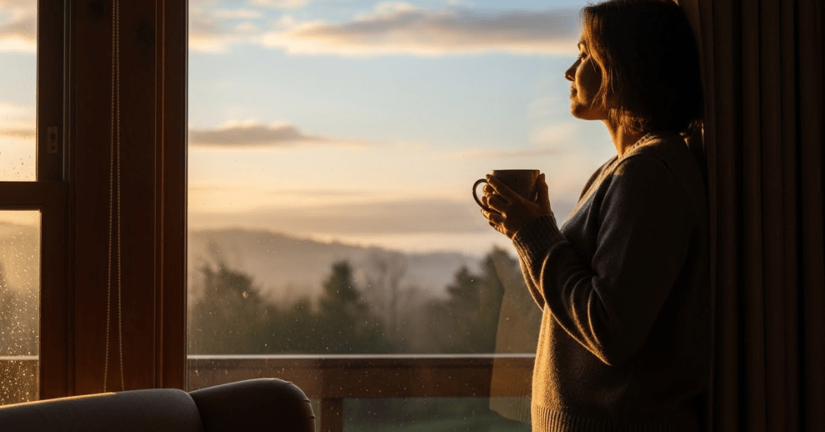 Intentional morning mindset creates clarity before daily distractions begin