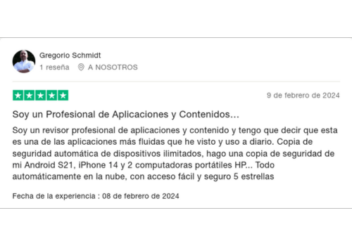 Testimonio GotBackup