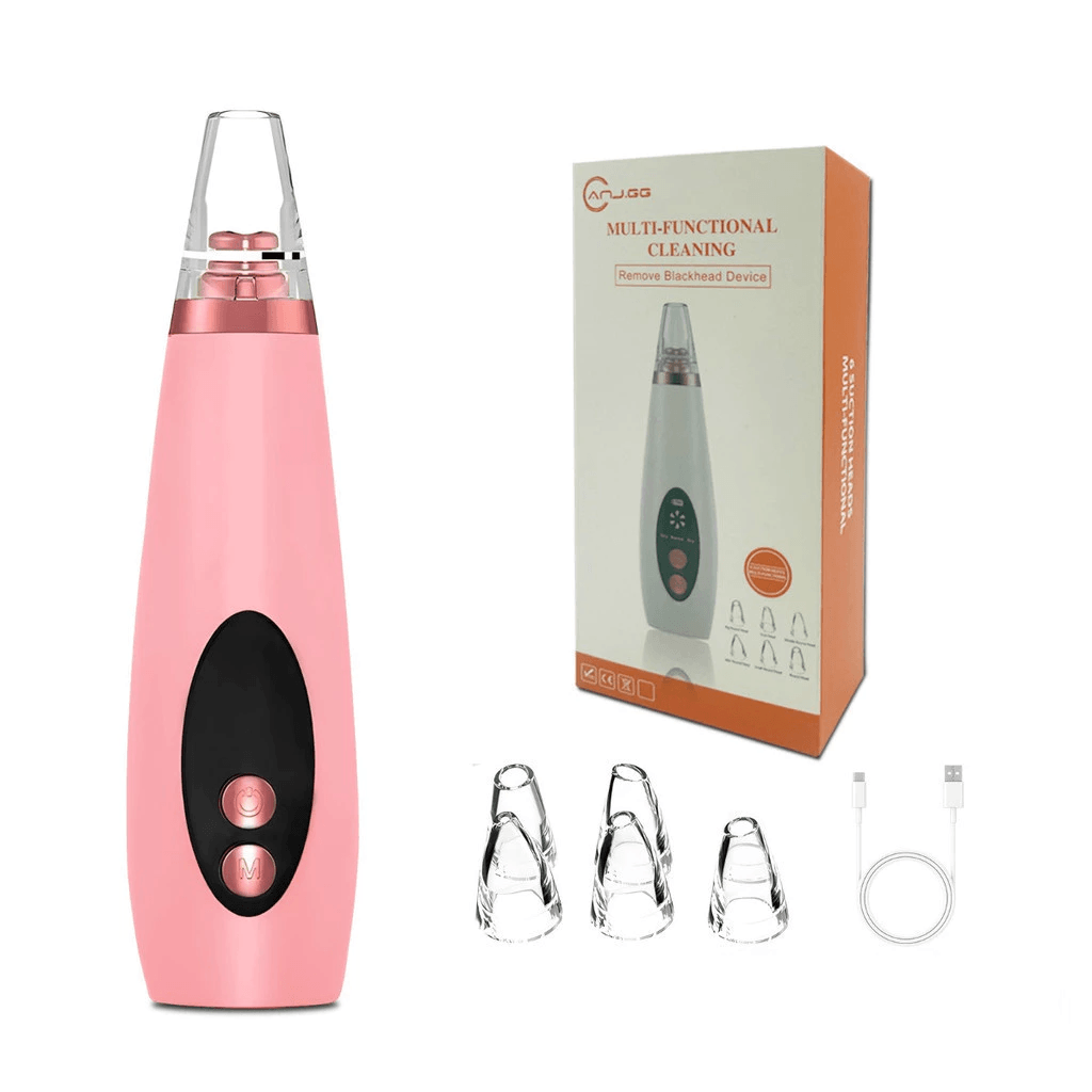 Removedor De Cravos Espinhas Cleaning Sugador Poros Acne Sucção Usb Recarregável