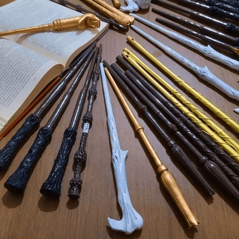 Varinhas mágicas colecionáveis Harry Potter / Hermione / Todos os modelos de varinhas HP