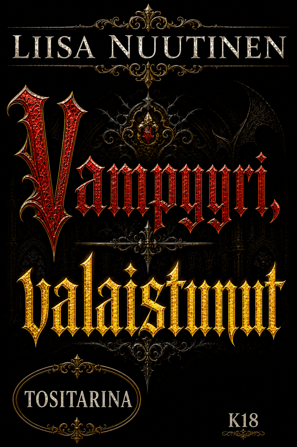 Vampyyri – Valaistunut, kirjan kansi