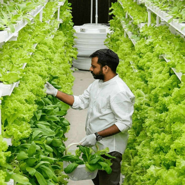 Curso de Hidroponía.