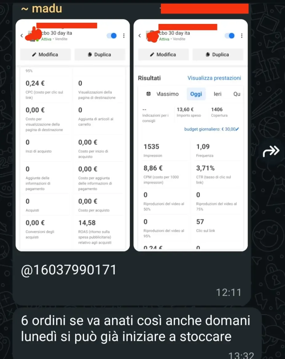 Dashboard ordini Shopify