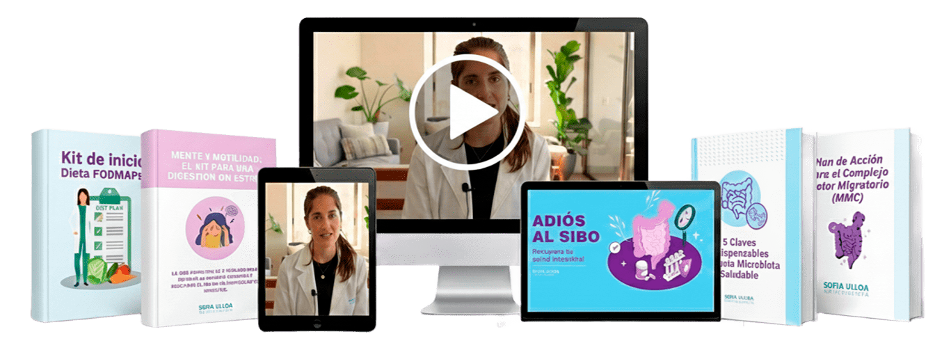 Adiós al SIBO - Curso completo con todos los bonos