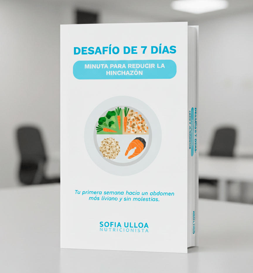 Desafío de 7 días - Minuta para reducir la hinchazón