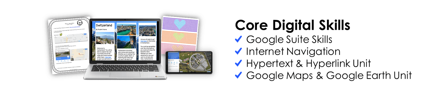 Core Digital Skills - Google Suite Skills Internet Navigation Hypertext and Hyperlink Unit Google Maps