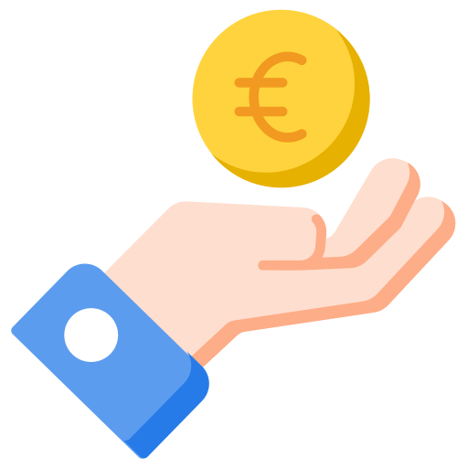 <a href="https://www.flaticon.com/fr/icones-gratuites/euro" title="euro icônes">Euro icônes créées par arif-subekti - Flaticon</a>