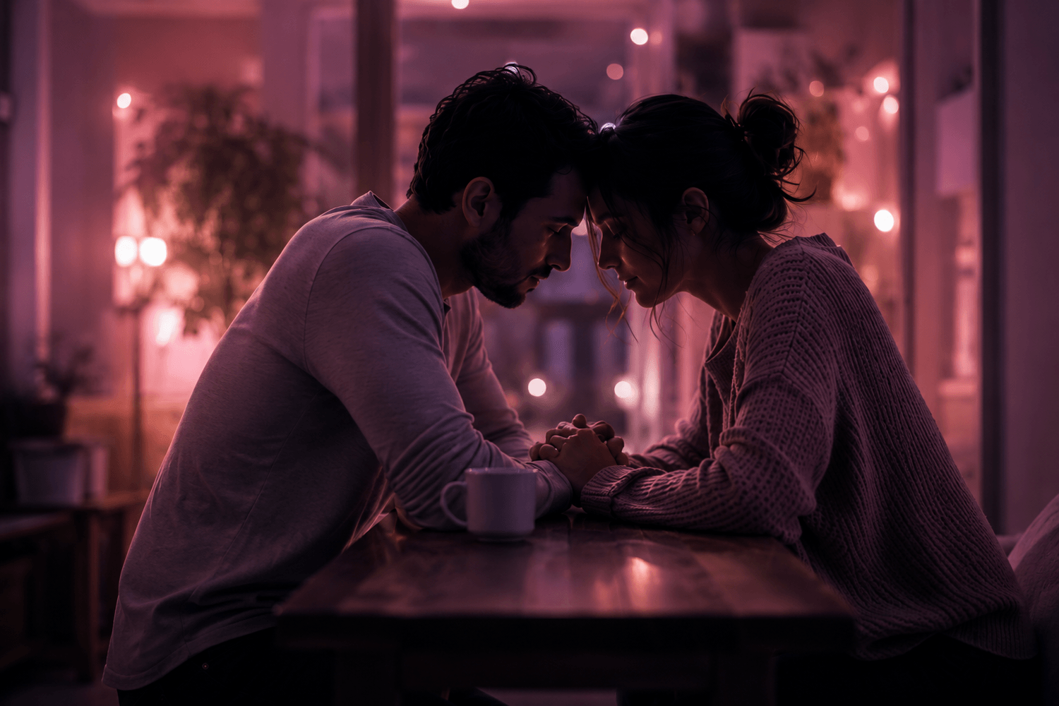 Pareja tomada de las manos