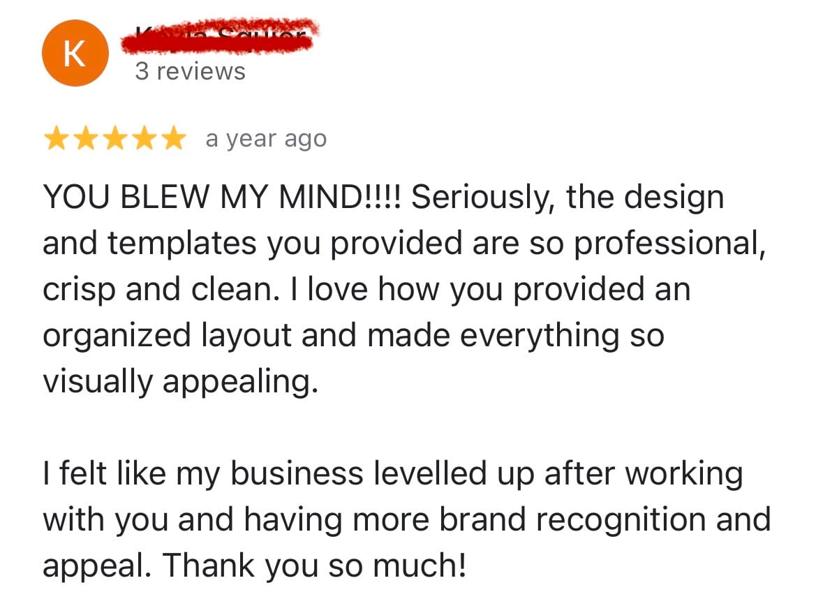 Customer message about the M.I.C.R.O. Tool Method