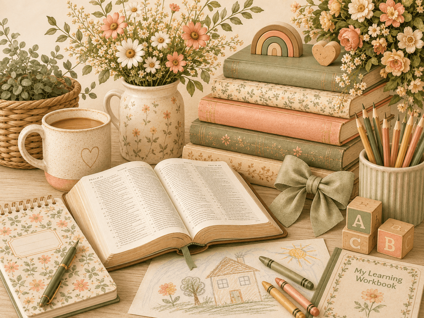 Faith-filled homeschool and family learning resources from Joyful Seasons