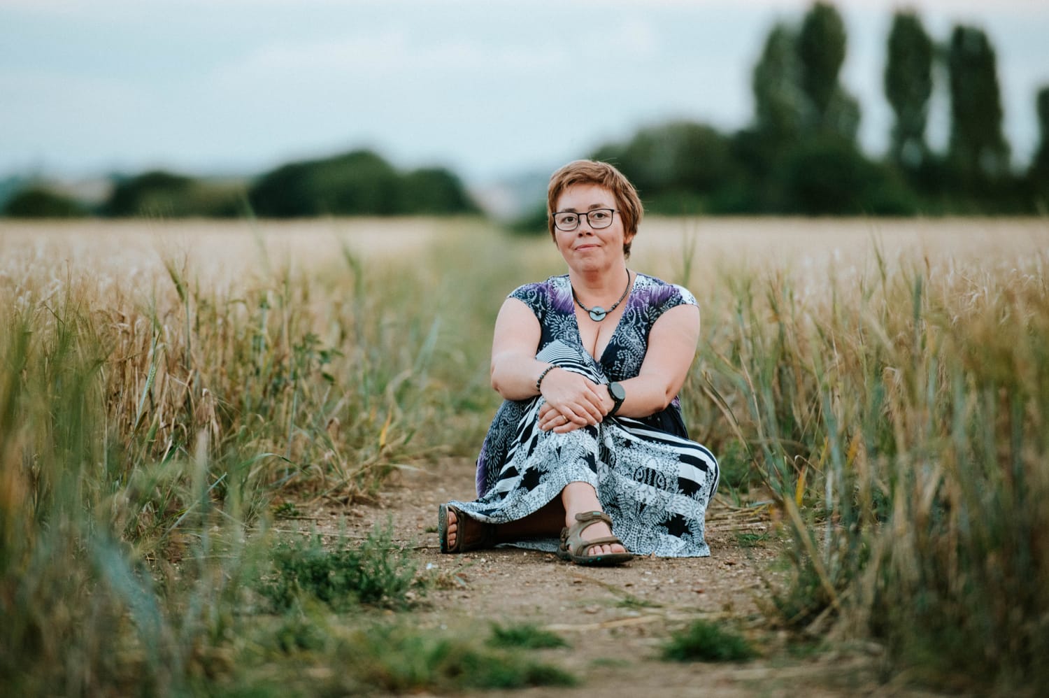 A calm & thoughtful image of Dr. Maja Jankowska