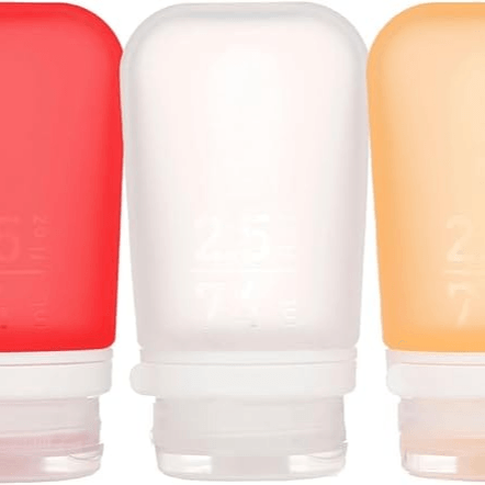No-leak Silicone Travel Bottles 3-Pack