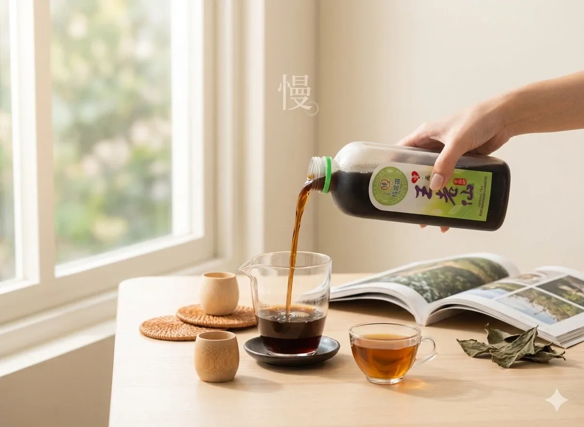 王老仙仙草飲情境照