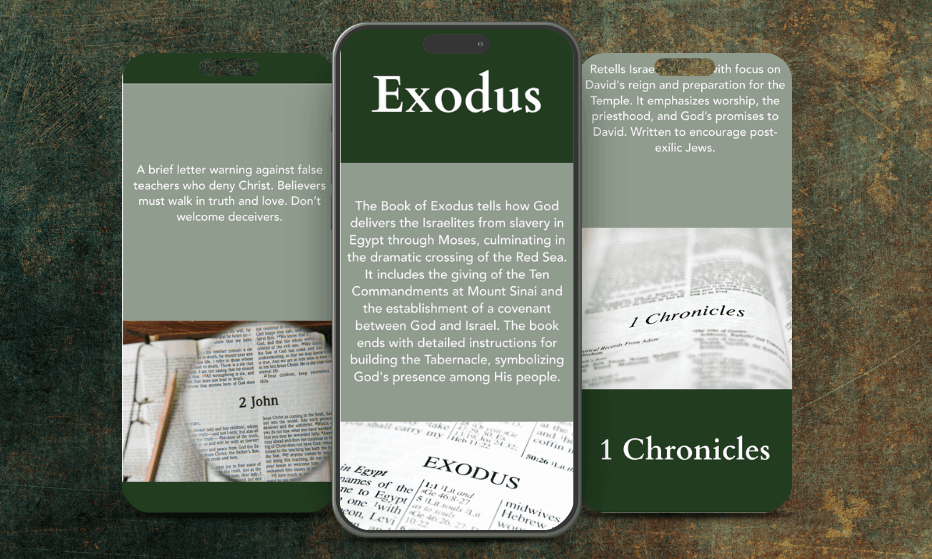 Discover God from Genesis to Revelations!