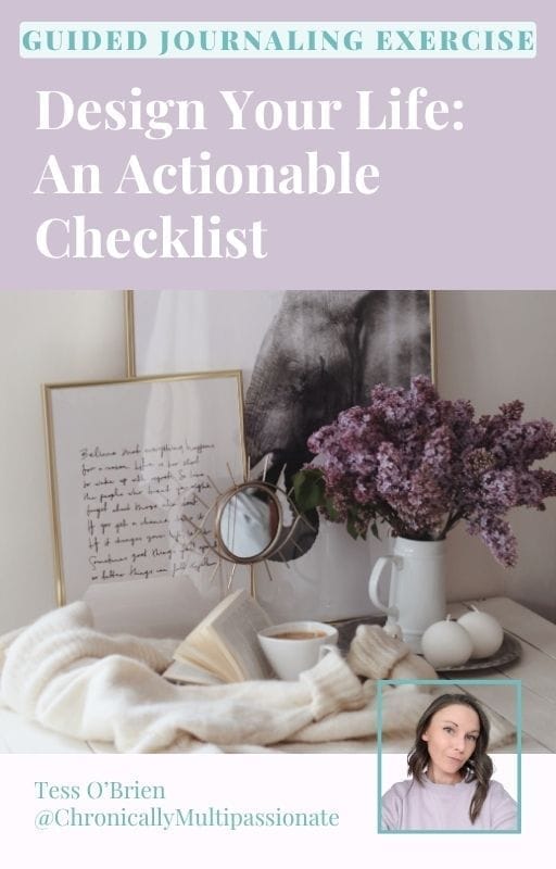 Free 10 Page Life Design Checklist Guided Journaling