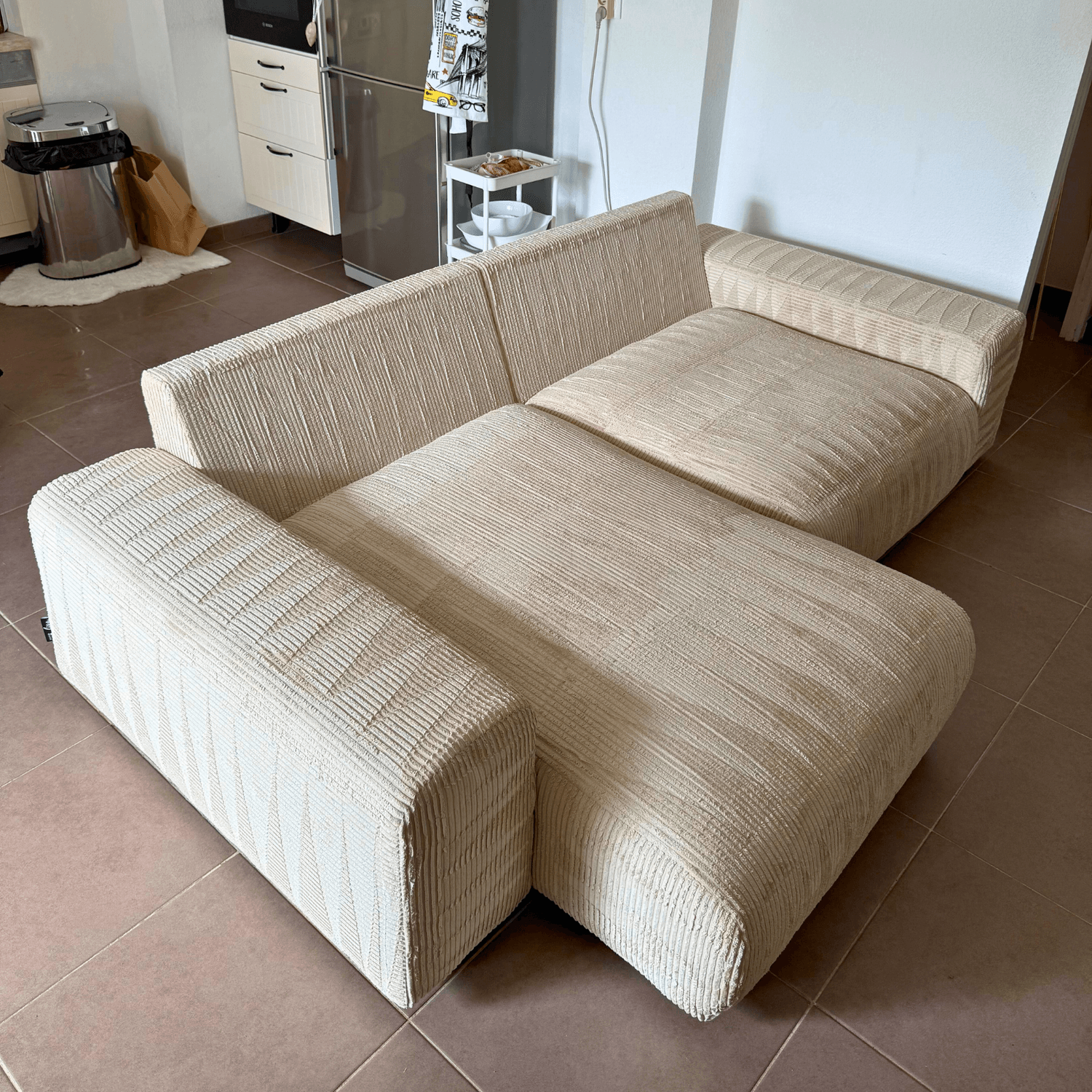 Nettoyage canapé à domicile – résultat – DriveClean