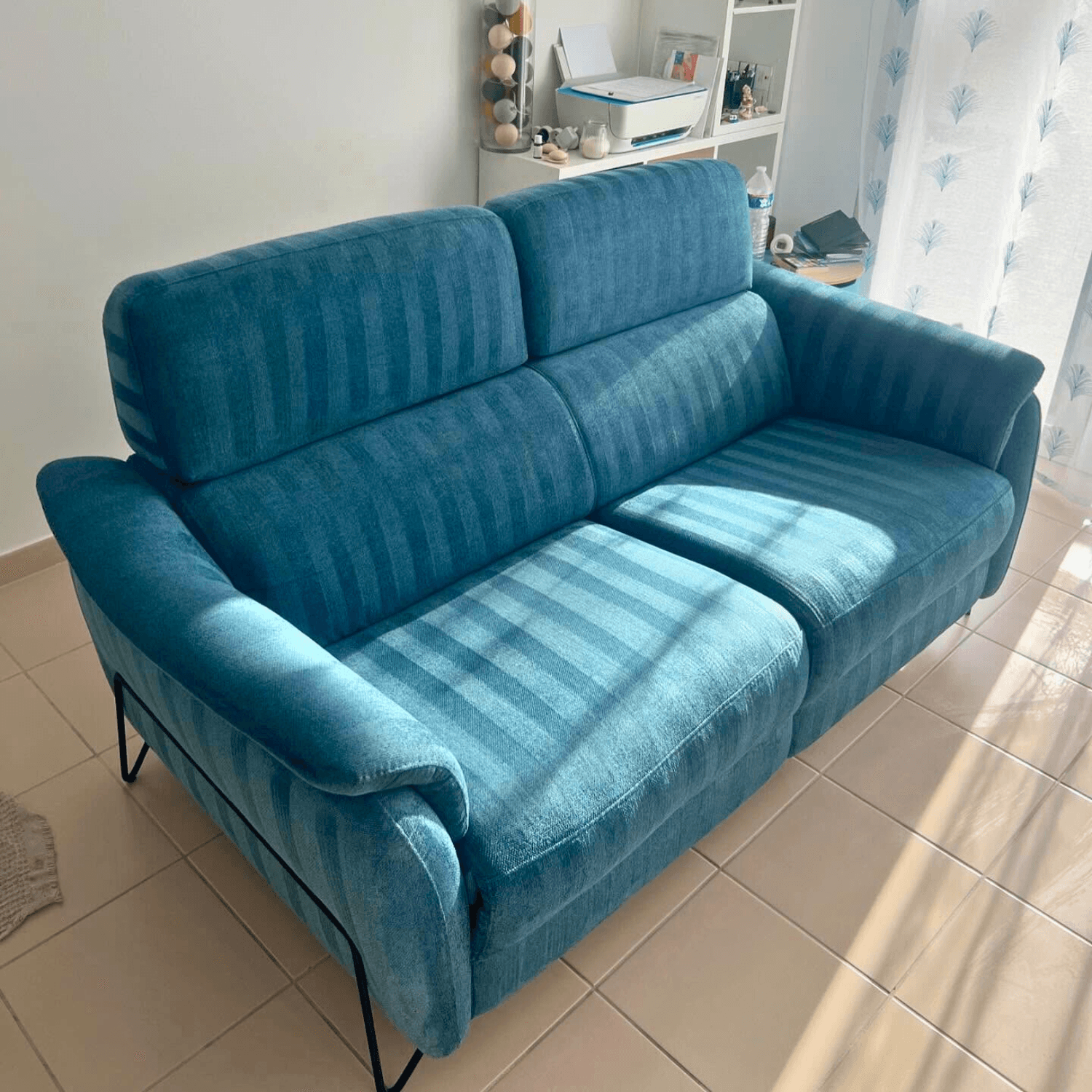 Détachage canapé – résultat – DriveClean