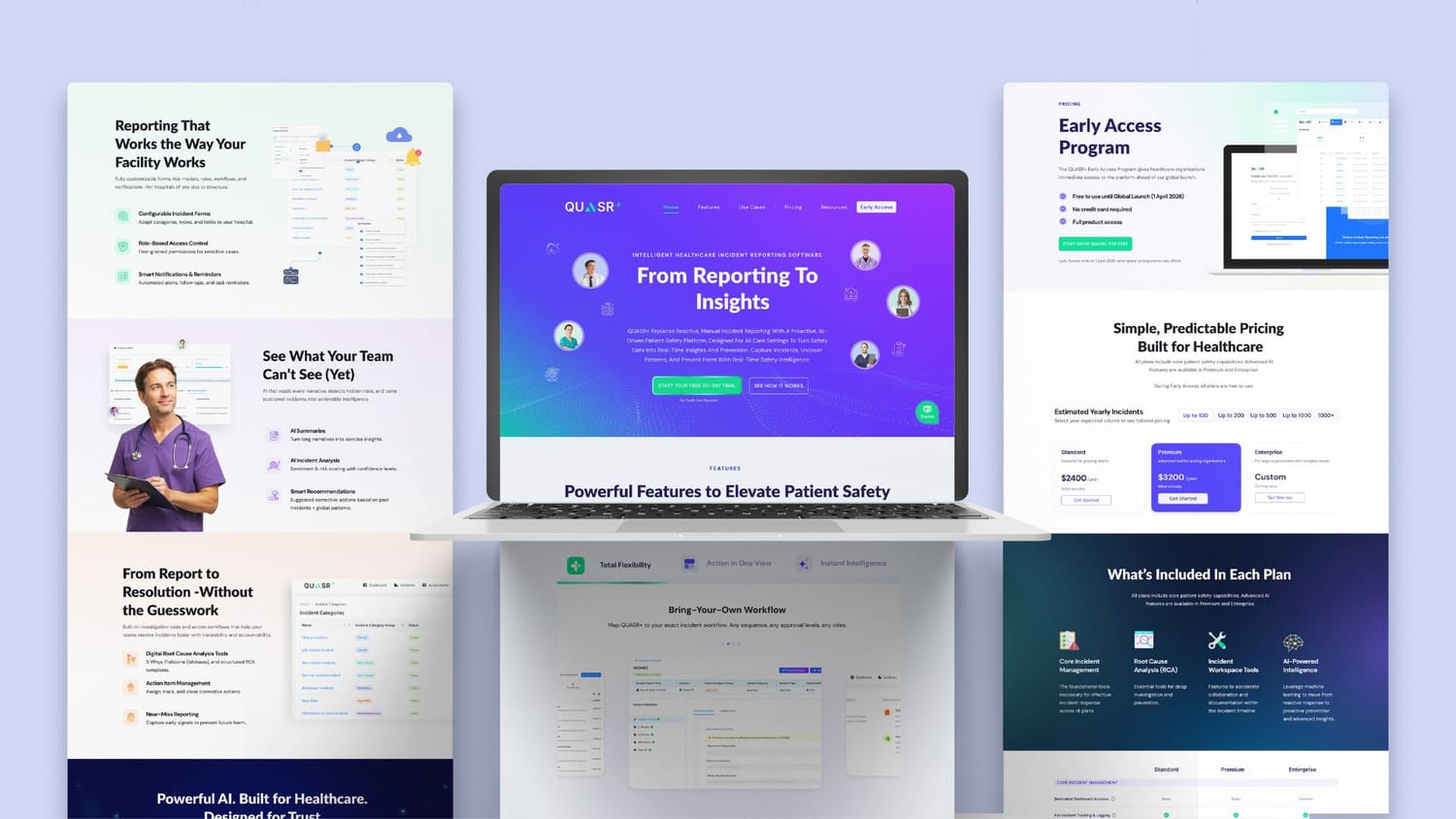 Gazeable portfolio sample: Website