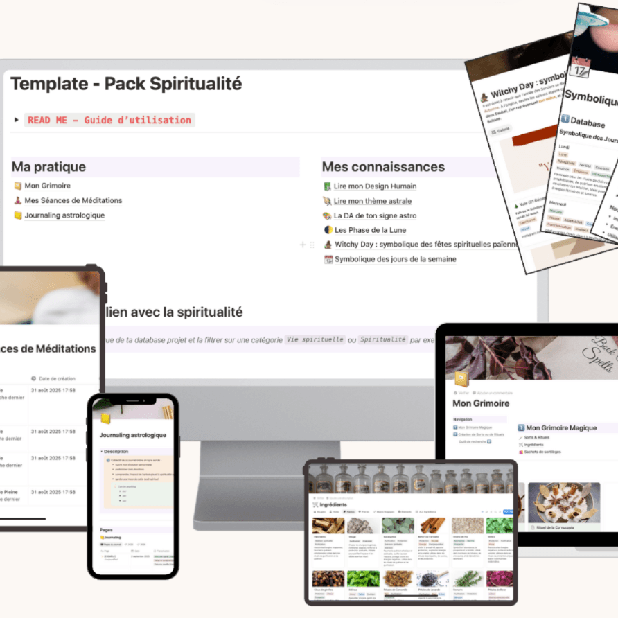 Pack Notion – Spiritualité