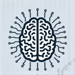 brain circuit AI icon