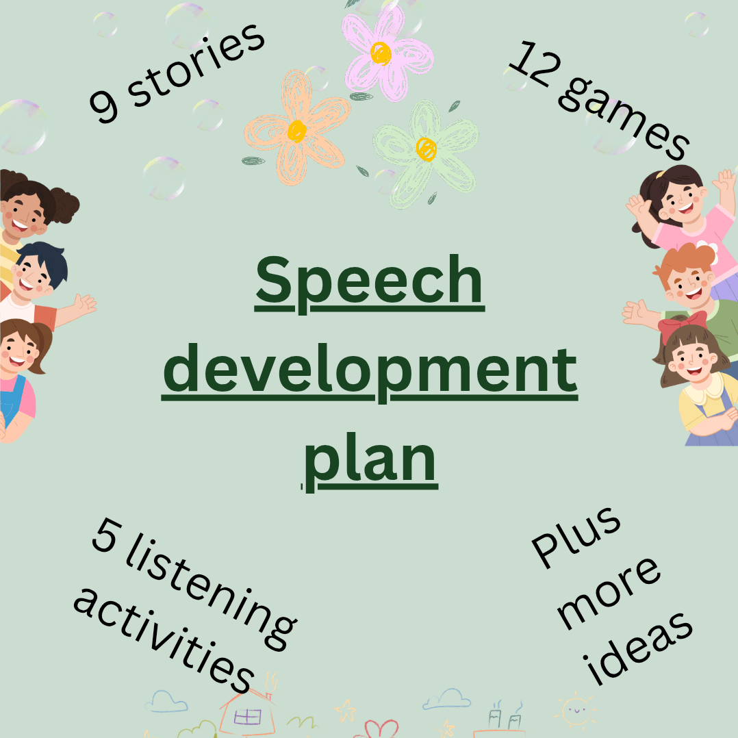 Strengthening Speech, Building Confidence, speech development plan 