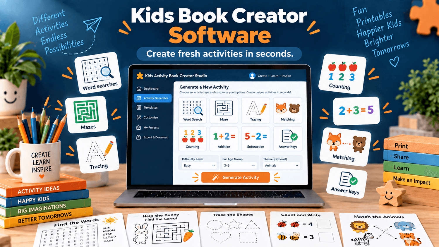 Kids Book Creator Software