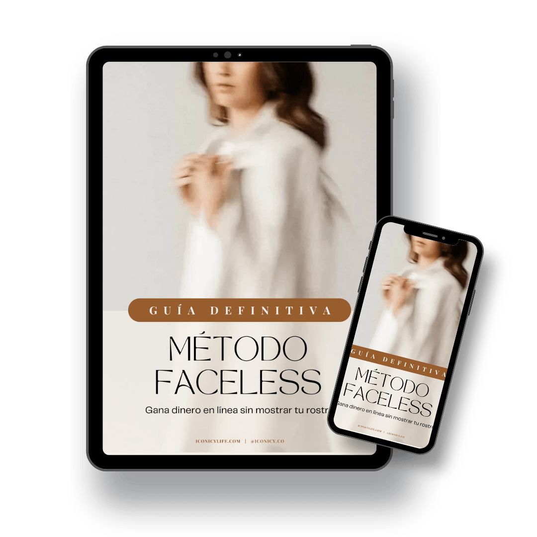 Método Faceless eBook Cover