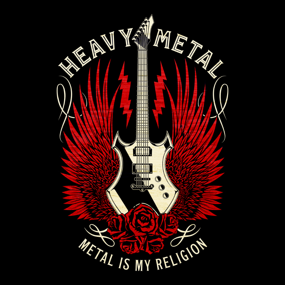 Metal is my Religion Shirt – stylishes Metal-Shirt für echte Rockliebhaber