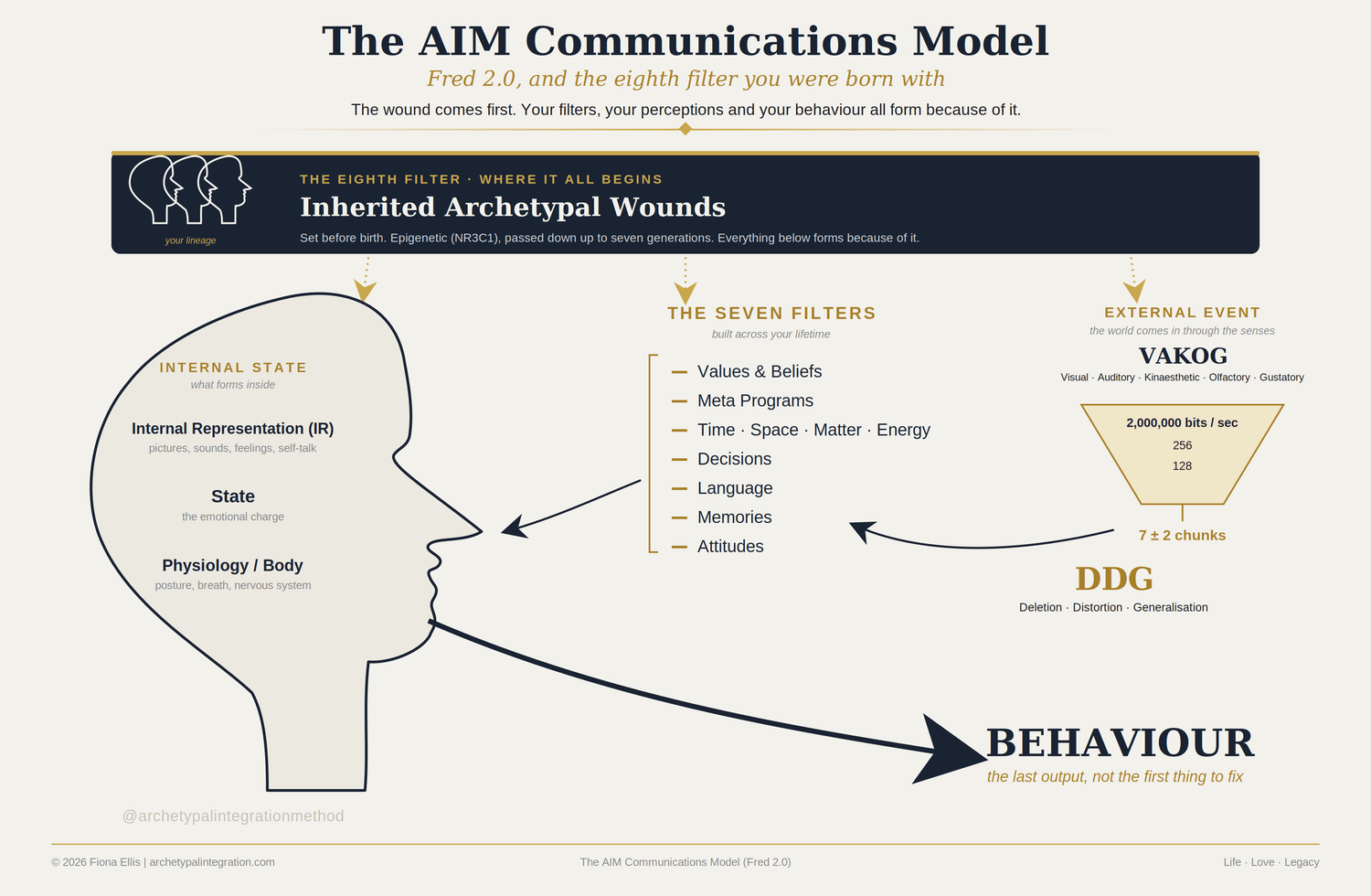 The AIM Communications Model — The Ancestral Wound Shaping Your Reality: Inherited Archetypal Wounds
