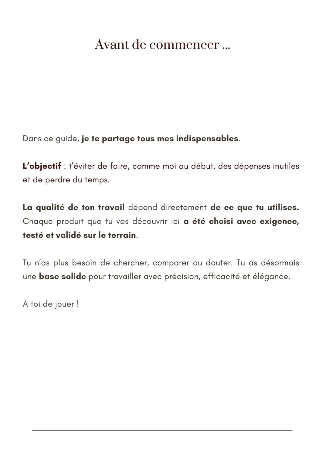 Aperçu page 3 du guide