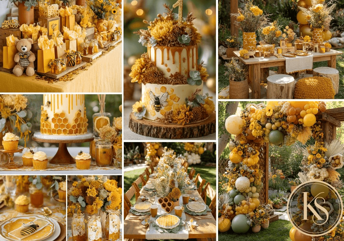 First Bee Day Birthday Party Ideas for a 1st Birthday