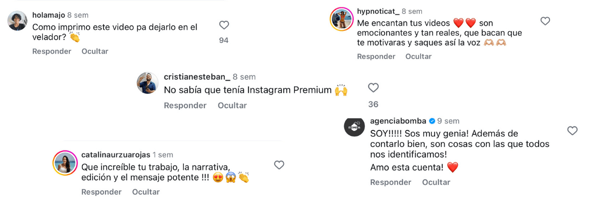 Selección de contenidos y piezas visuales del método StoryBoost